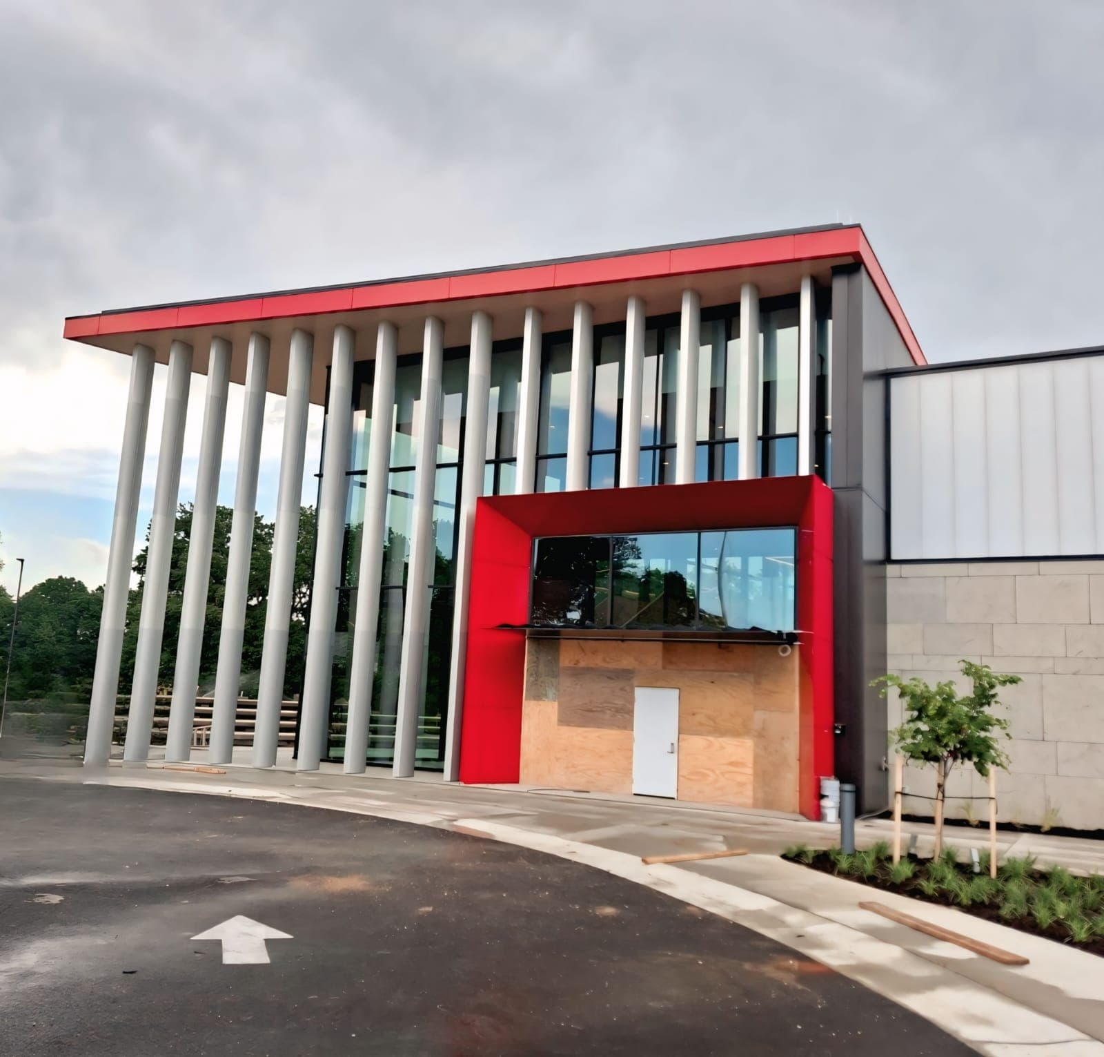 Aluminum systems and storefront construction
