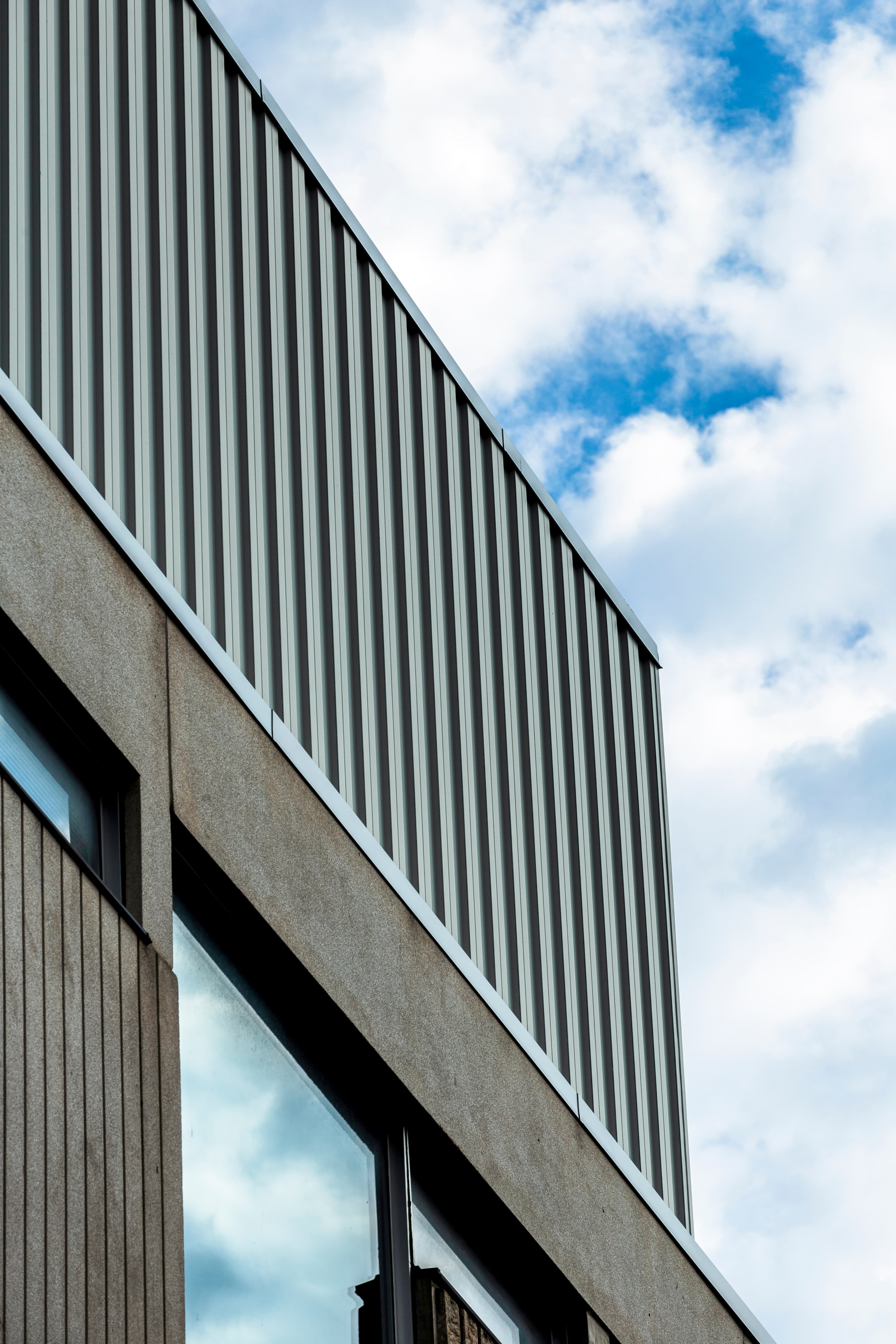 Metal panel facade systems